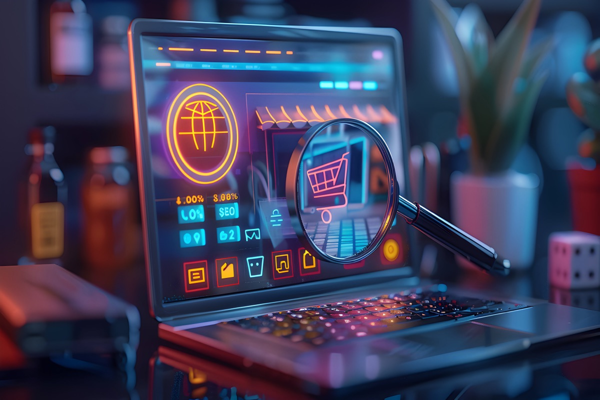 Especialista optimizando una tienda online para motores de búsqueda