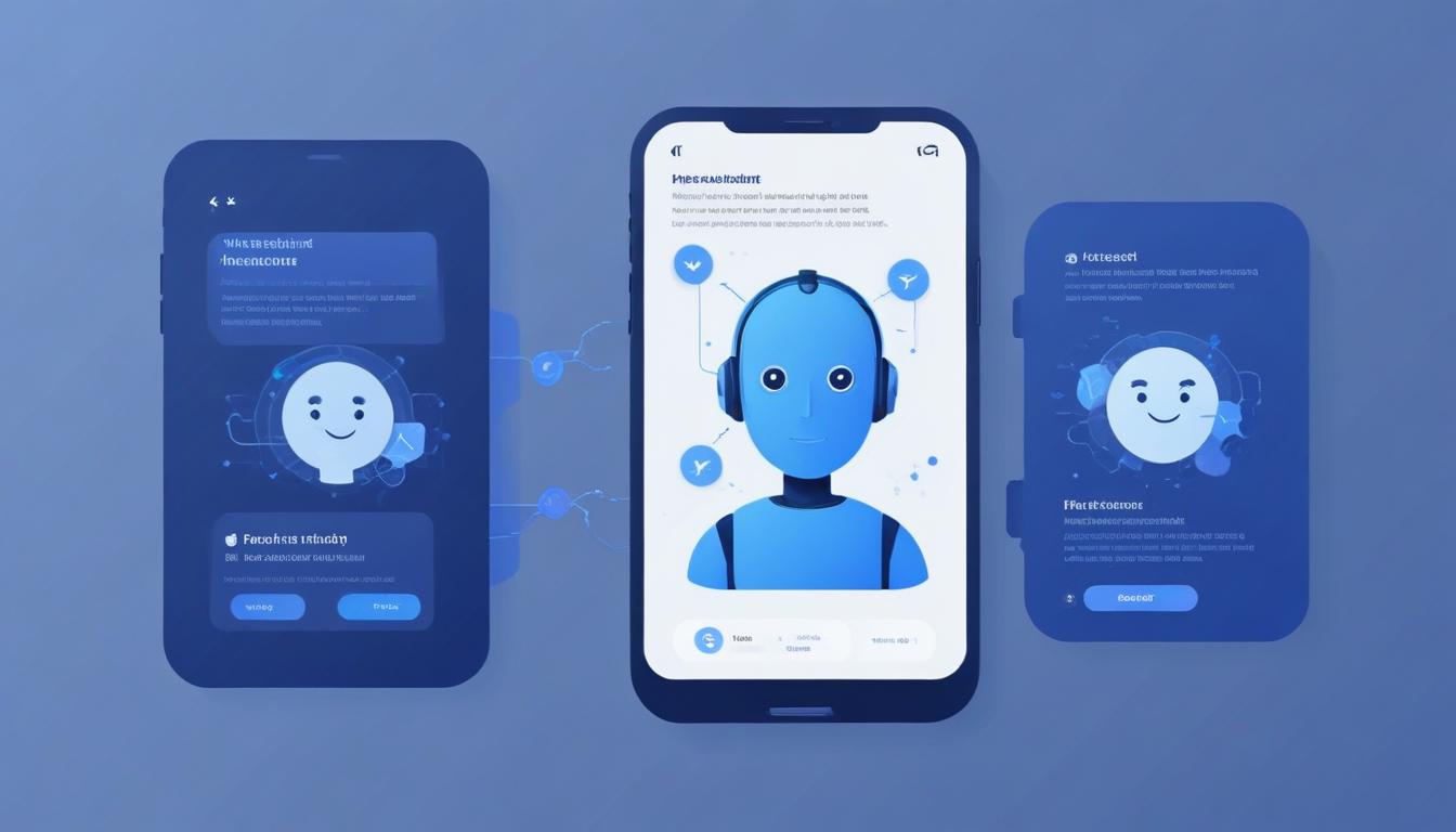 Concepto de SEO para inteligencia artificial - visibilidad de marca en ChatGPT, Perplexity y Gemini