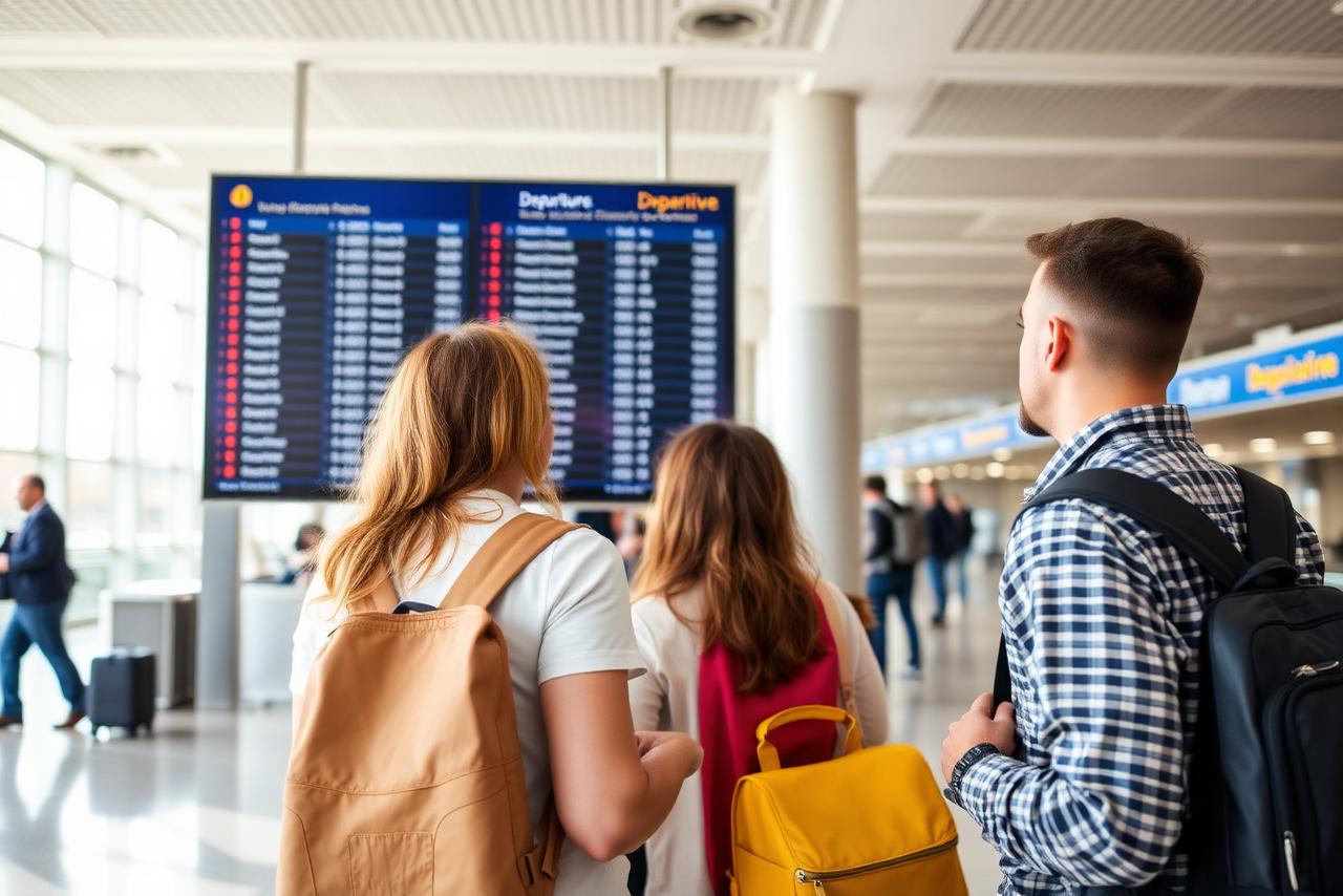 Viajeros planificando su próximo destino turístico